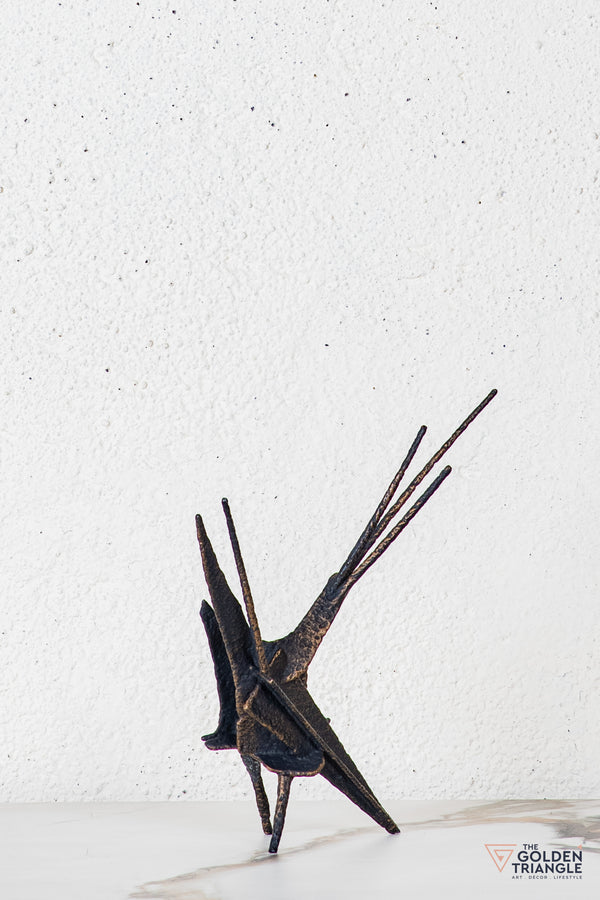 Rylix Abstract Sculpture - Antique Black