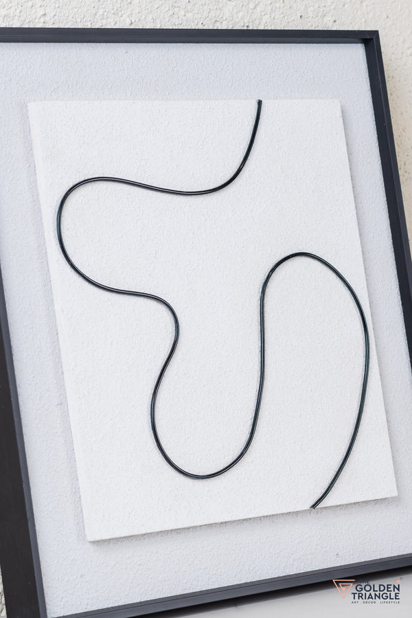 Textured Abstract 3D Wall Art Frame