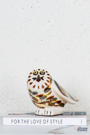 Alba Owl Tabletop Décor