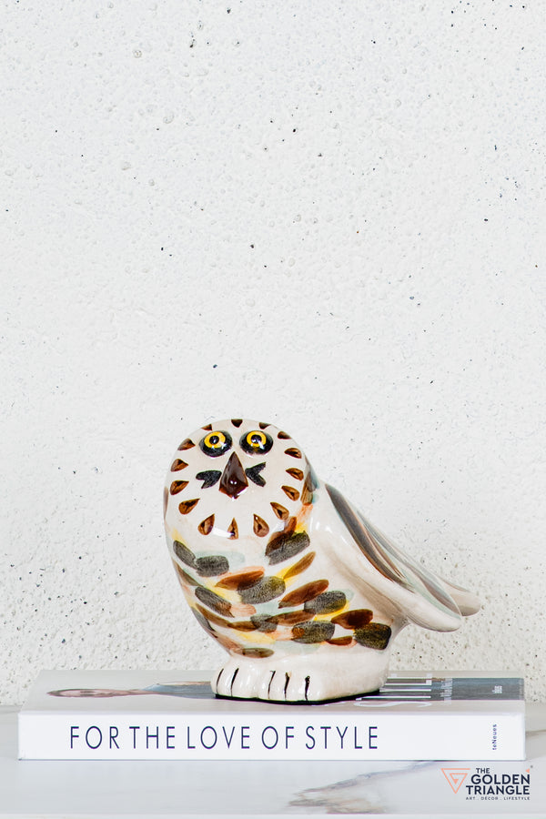 Alba Owl Tabletop Décor