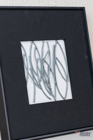 Textured Abstract 3D Wall Art Frame