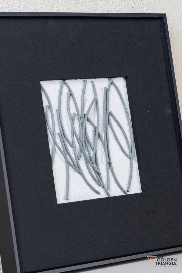 Textured Abstract 3D Wall Art Frame