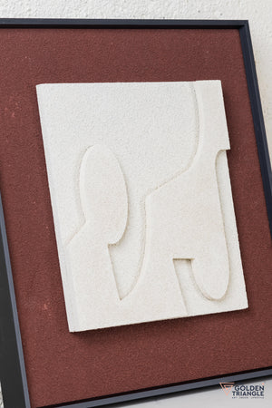 Textured Abstract 3D Wall Art Frame