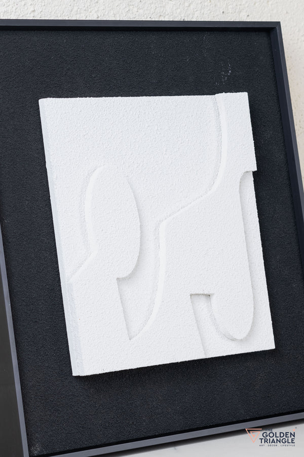 Textured Abstract 3D Wall Art Frame