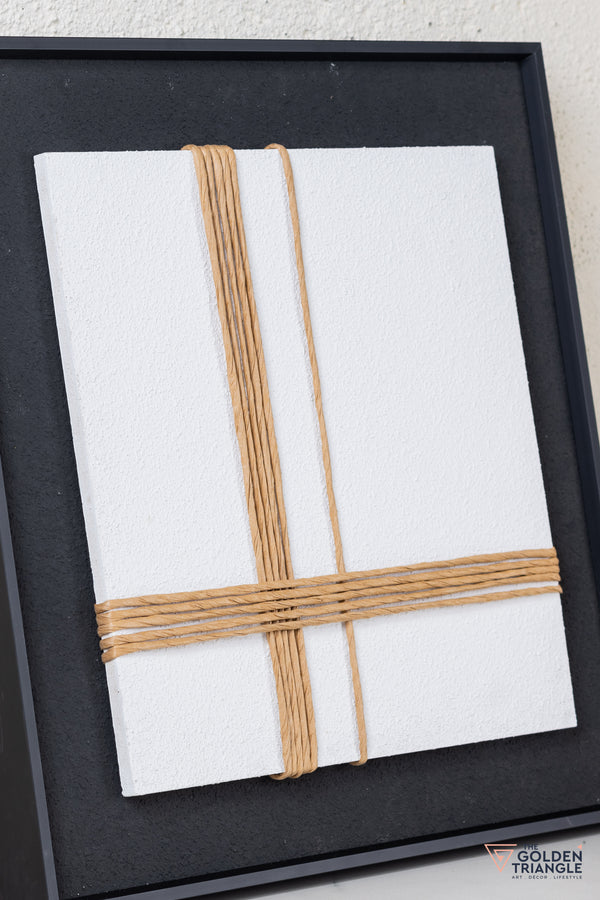 Textured Abstract 3D Wall Art Frame