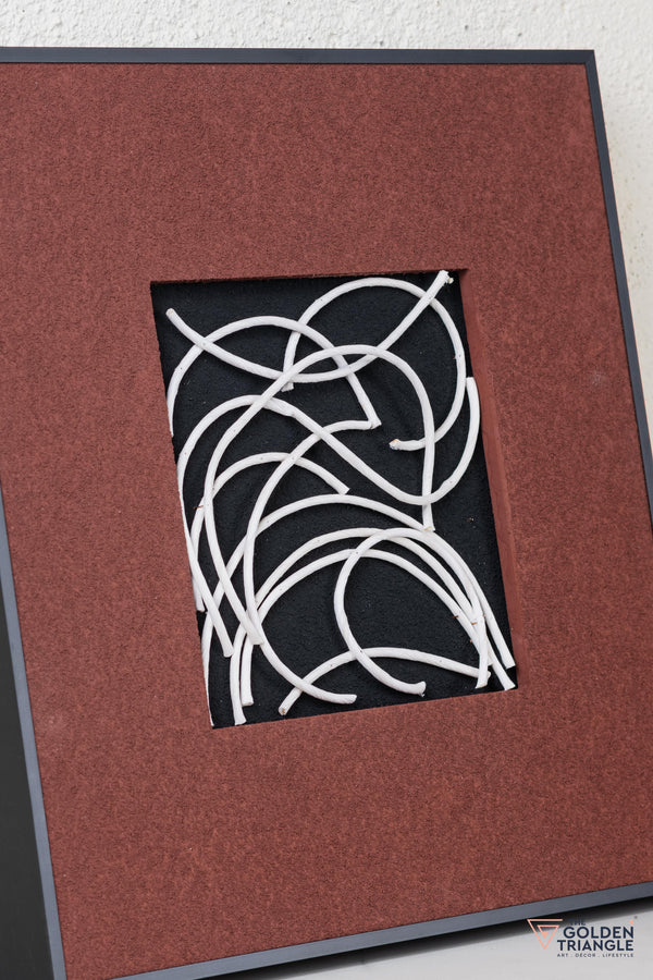 Textured Abstract 3D Wall Art Frame