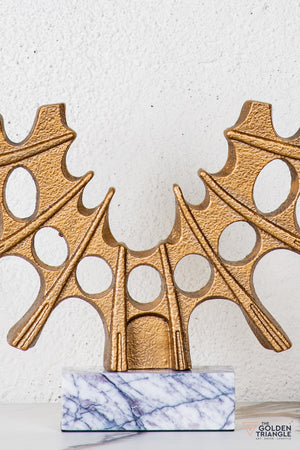 Olin Abstract Sculpture - Antique Gold