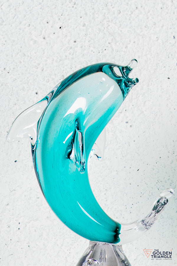 Nerise Crystal Dolphin Sculpture