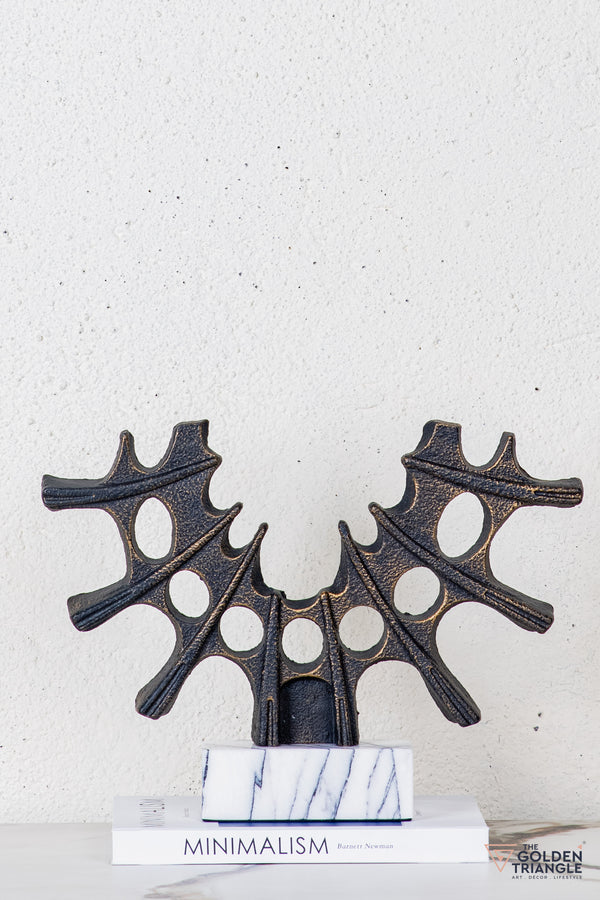 Olin Abstract Sculpture - Antique Black