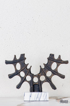 Olin Abstract Sculpture - Antique Black