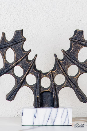 Olin Abstract Sculpture - Antique Black