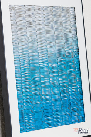 Abstract 3D Wall Art Frame