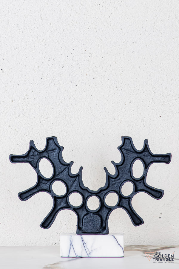 Olin Abstract Sculpture - Antique Black