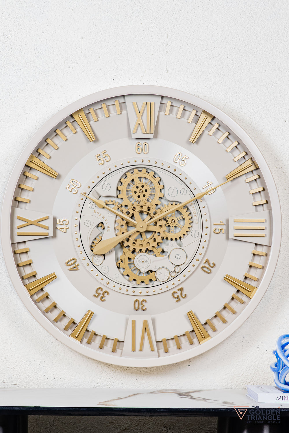 Essence Wall Clock - 31'' - Beige