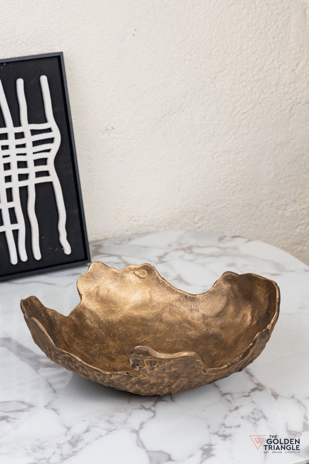 Elira Metal Bowl - Bronze