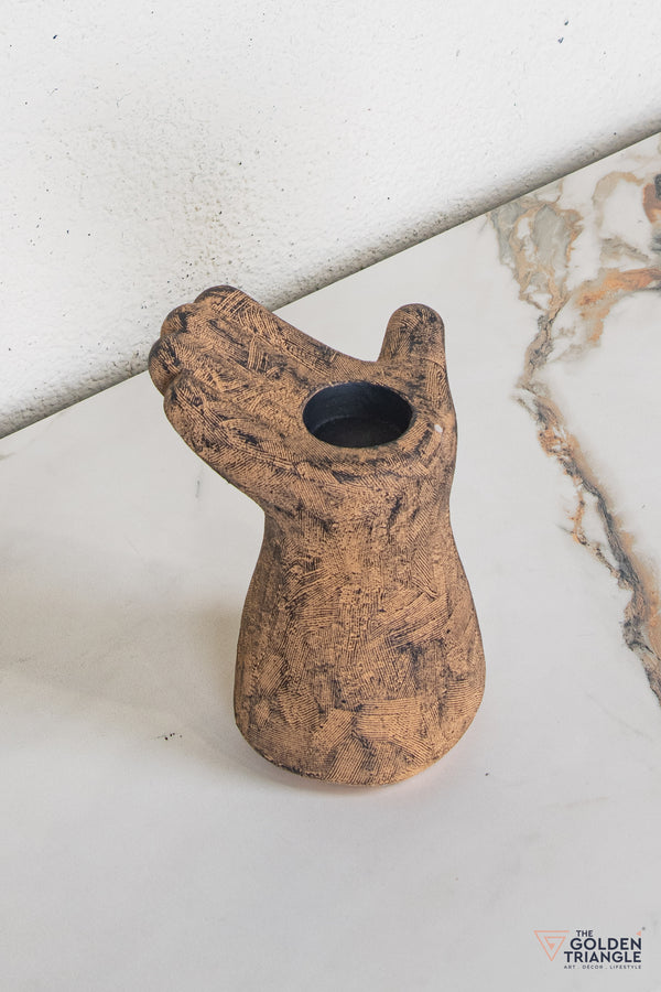 Nova Cement Candle Stand