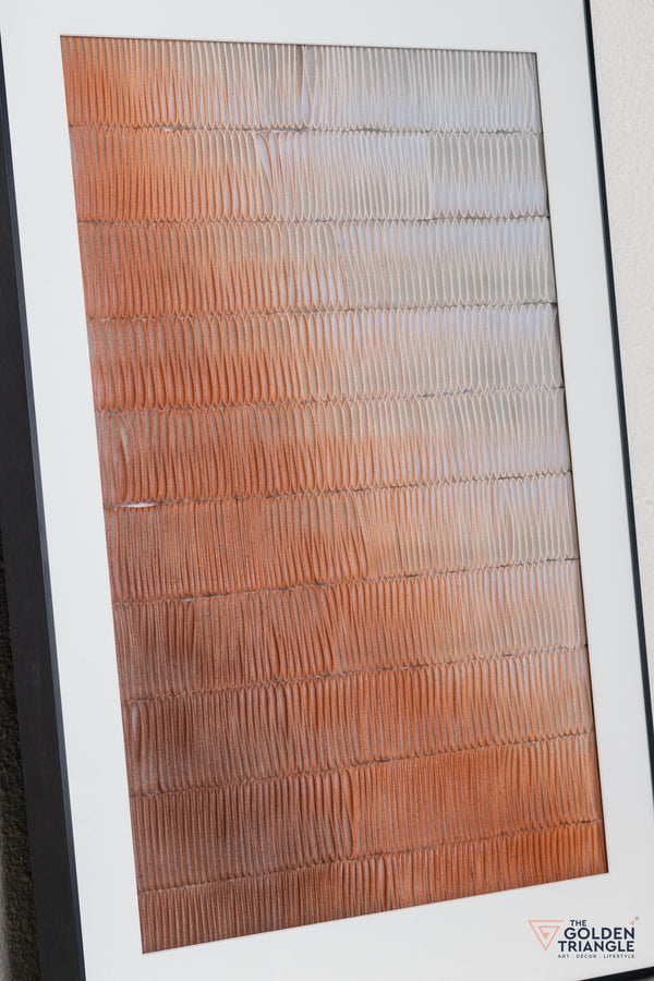 Abstract 3D Wall Art Frame