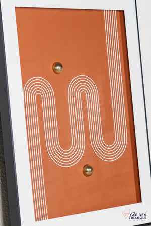 Abstract 3D Wall Art Frame