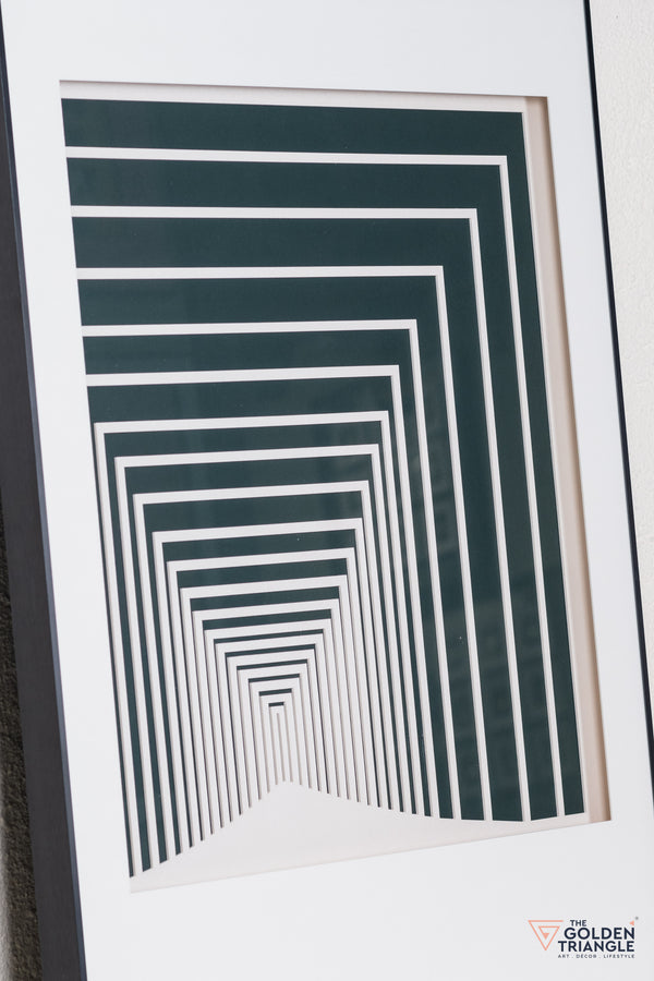 Abstract 3D Wall Art Frame