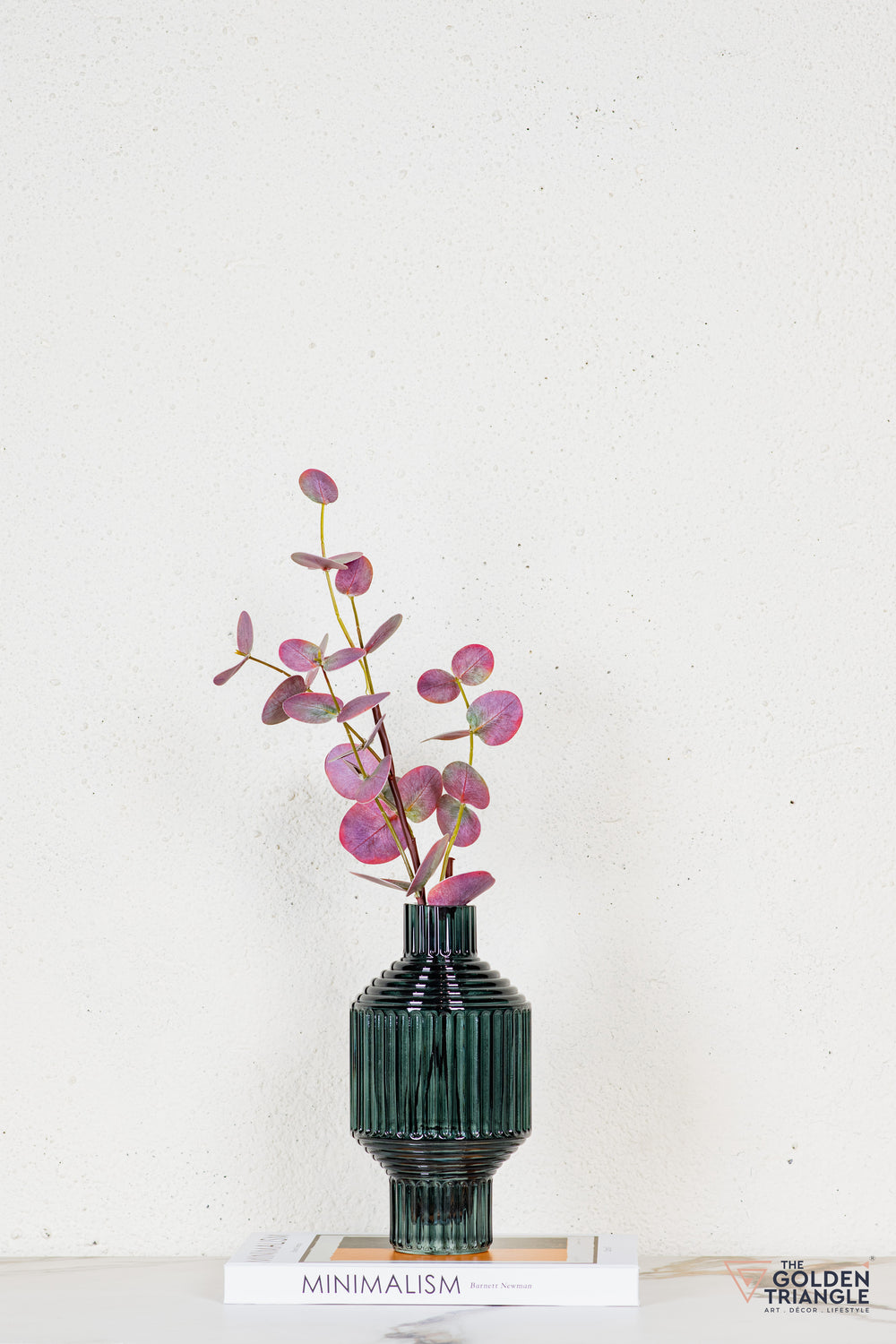 Cael Glass Vase - Smoke