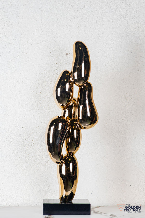 Formis Abstract Sculpture - Rosegold
