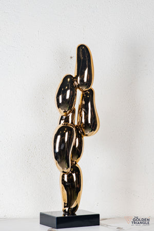 Formis Abstract Sculpture - Rosegold