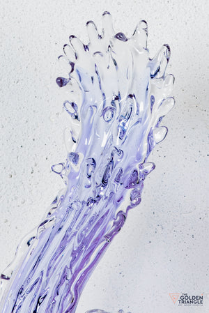 Zyron Crystal Sculpture - Lavender