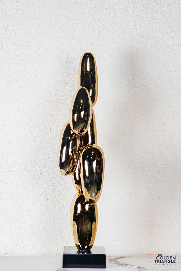 Formis Abstract Sculpture - Rosegold