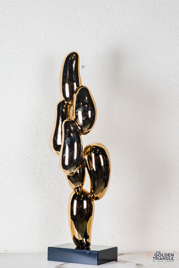 Formis Abstract Sculpture - Rosegold