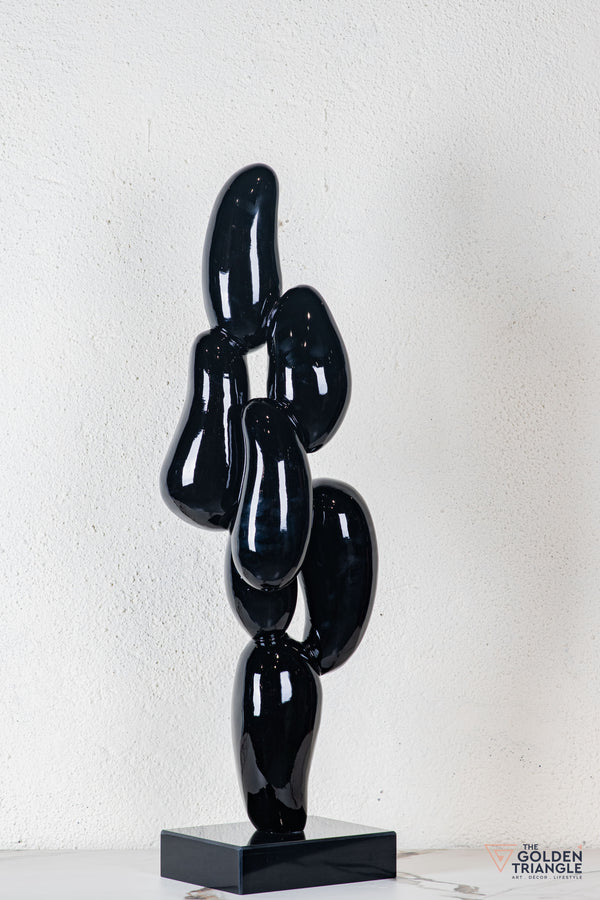 Formis Abstract Sculpture - Gunmetal