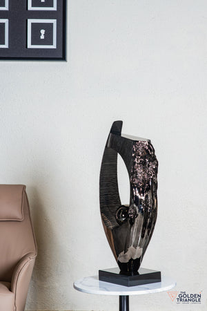Flash Abstract Sculpture - Gunmetal