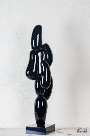 Formis Abstract Sculpture - Gunmetal