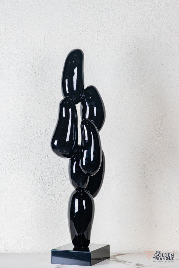 Formis Abstract Sculpture - Gunmetal