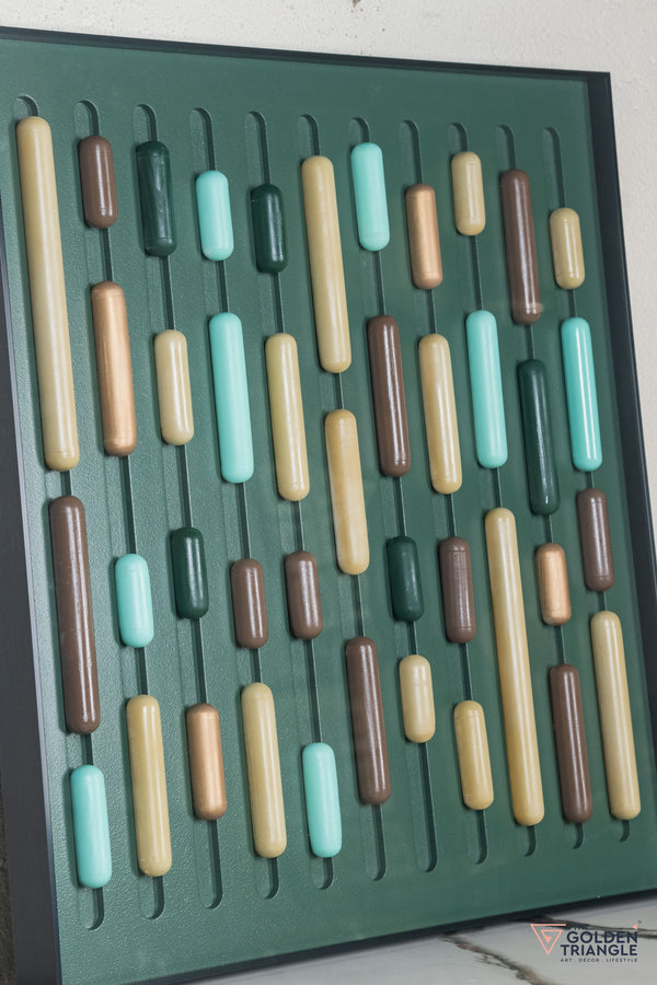 Abstract 3D Wall Art Frame