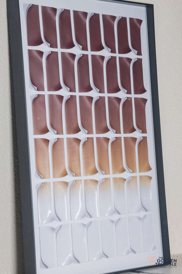 Abstract 3D Wall Art Frame