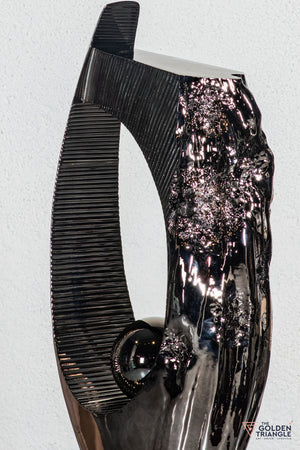 Flash Abstract Sculpture - Gunmetal
