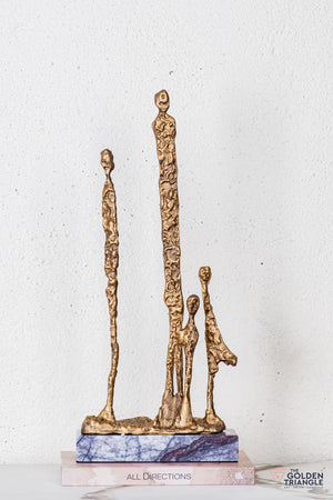 Oryen Sculpture - Antique Gold