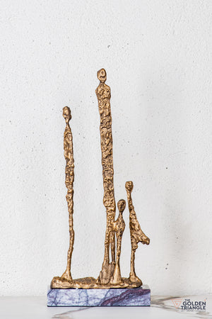 Oryen Sculpture - Antique Gold