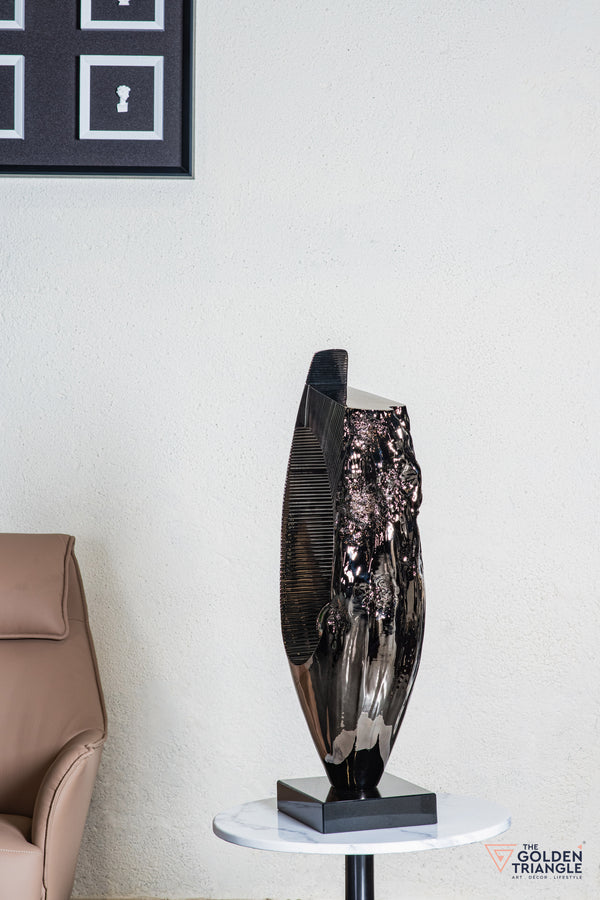 Flash Abstract Sculpture - Gunmetal
