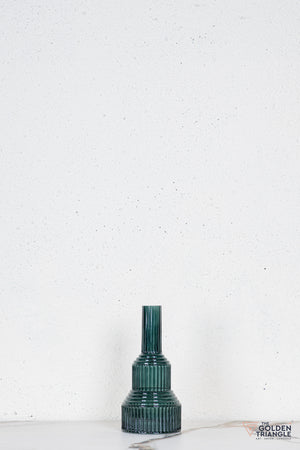 Niva Glass Vase - Smoke