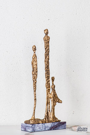 Oryen Sculpture - Antique Gold