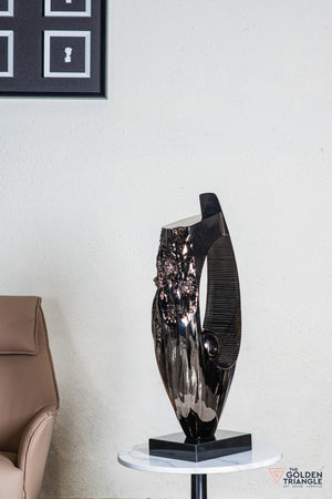 Flash Abstract Sculpture - Gunmetal
