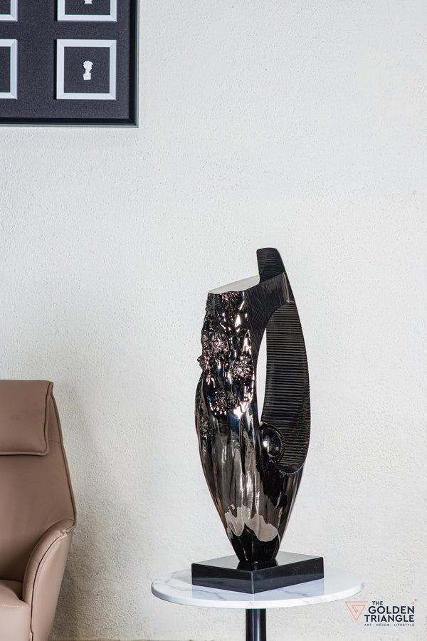 Flash Abstract Sculpture - Gunmetal