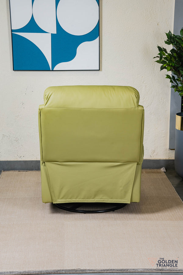 Cove Recliner Swivel Accent Chair - Green