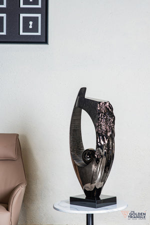 Flash Abstract Sculpture - Gunmetal