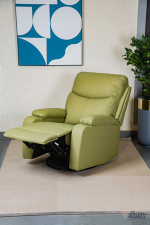 Cove Recliner Swivel Accent Chair - Green