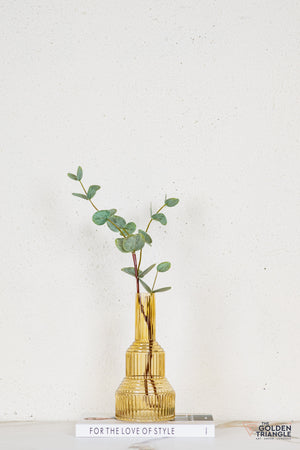 Niva Glass Vase - Yellow