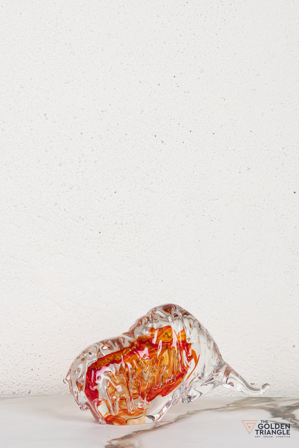 Brezia Bull Glass Sculpture