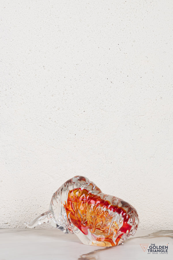 Brezia Bull Glass Sculpture