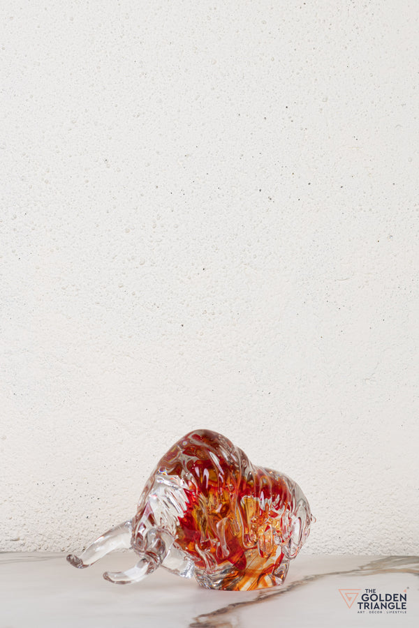 Brezia Bull Glass Sculpture